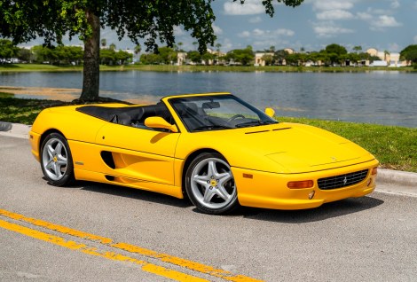 48k-Kilometer 1996 Ferrari F355 Spider 6-Speed