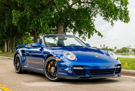25k-Mile 2010 Porsche 911 Turbo Cabriolet 6-Speed