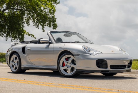 38k-Mile 2004 Porsche 911 Turbo Cabriolet 6-Speed