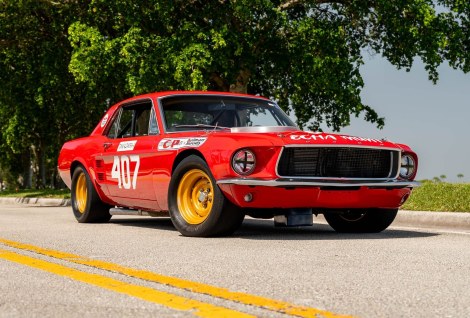 302-Powered 1967 Ford Mustang Coupe Holman-Moody FIA-Spec Race Car