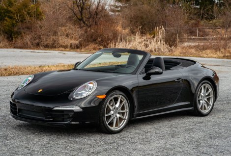 38k-Mile 2013 Porsche 911 Carrera 4 Cabriolet 7-Speed