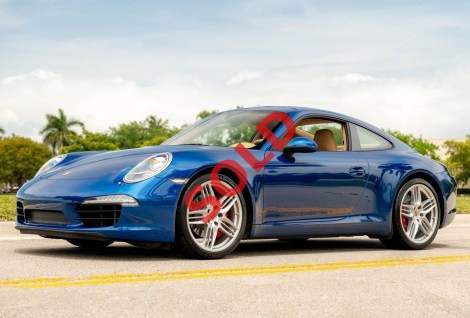 42k-Mile 2012 Porsche 911 Carrera S Coupe