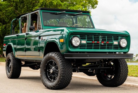 Coyote-Powered 1972 Ford Bronco 4-Door Conversion