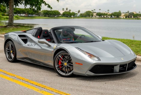 4,700-Mile 2018 Ferrari 488 Spider
