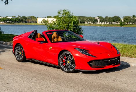 190-Mile 2023 Ferrari 812 GTS