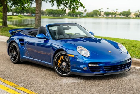 25k-Mile 2010 Porsche 911 Turbo Cabriolet 6-Speed