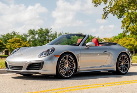 5k-Mile 2017 Porsche 911 Carrera 4S Cabriolet