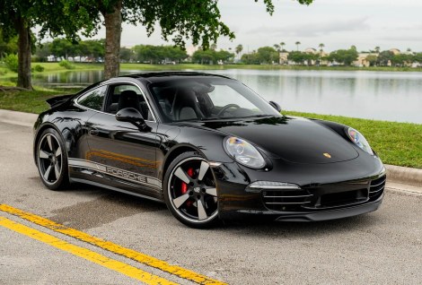 9k-Mile 2014 Porsche 911 50th Anniversary Edition